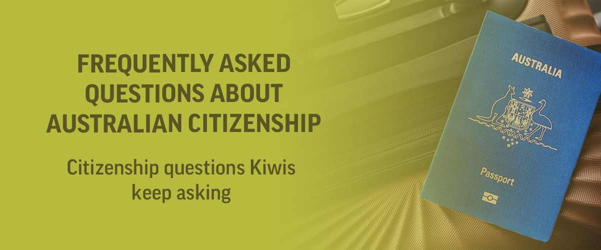 Frequently Asked Questions About Australian Citizenship